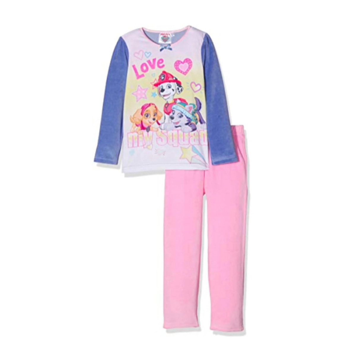 Girls Paw Patrol Pink & Lilac Pyjamas