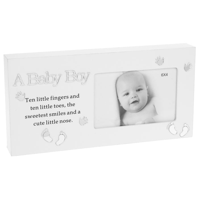 Reflections Photo Frame 6x4" Baby Boy Christening