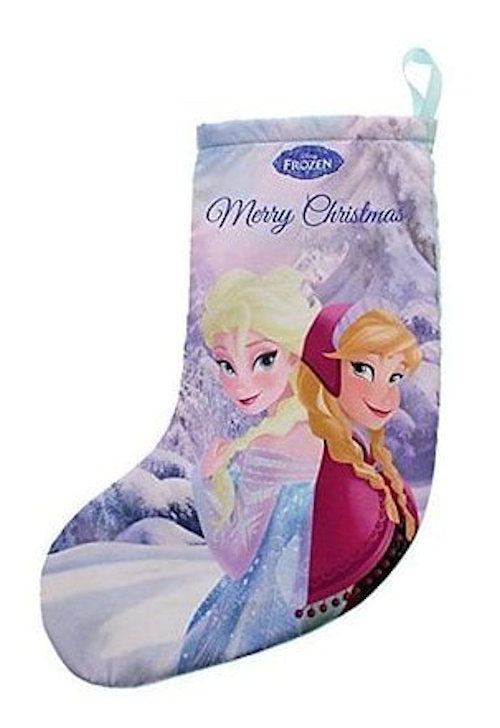 Disney Frozen Stocking Holder & Stocking Set - Anna & Elsa