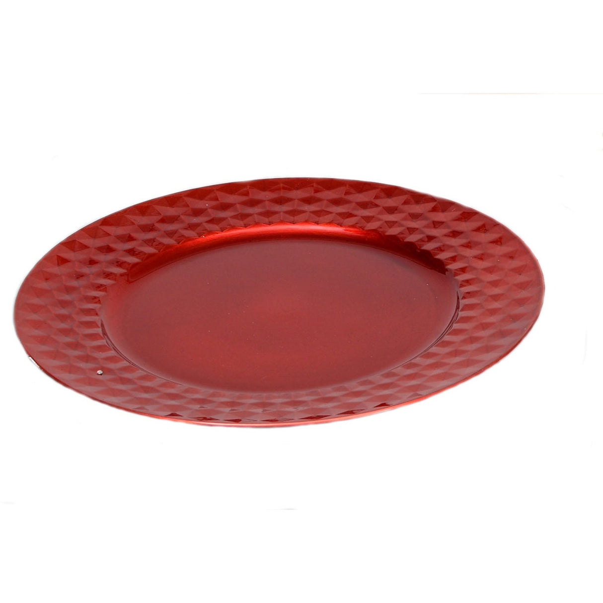 Christmas Tableware - Charger Plate Red