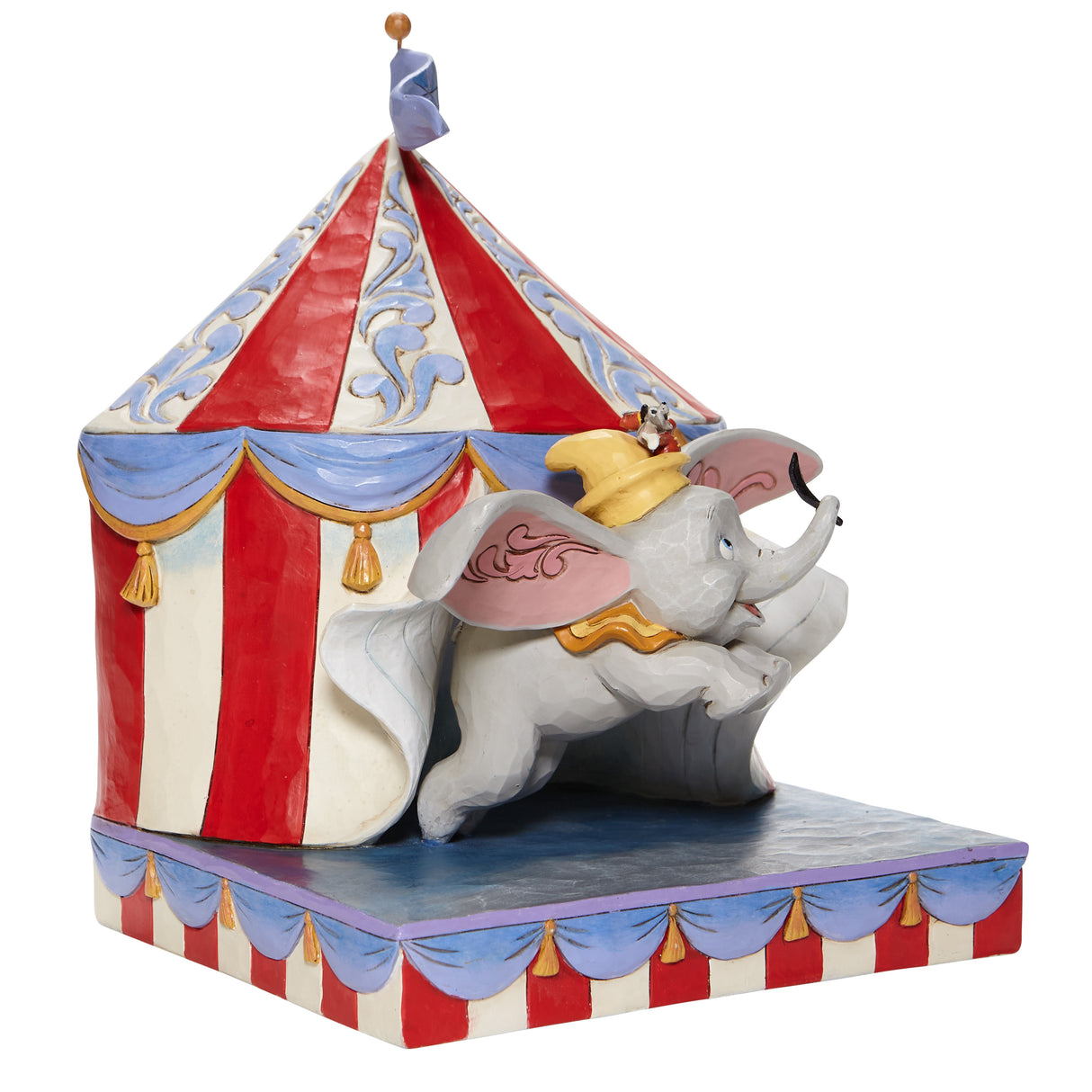Disney Traditions Over the Big Top (Dumbo Circus out of Tent) Figurine