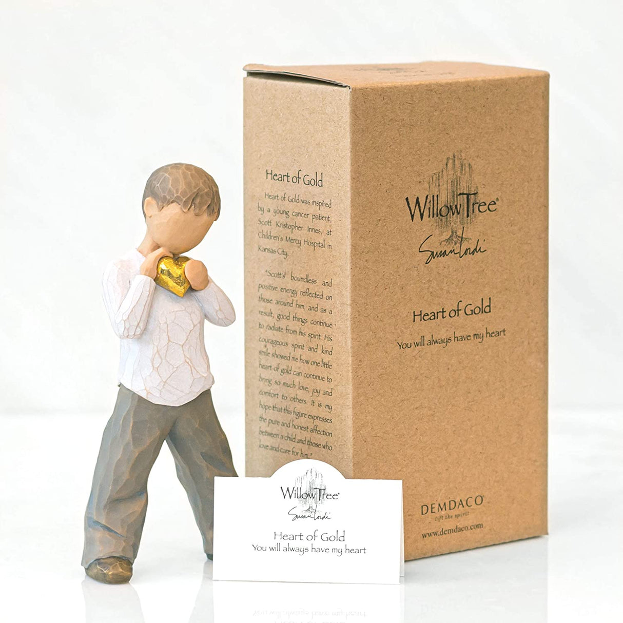 Willow Tree Heart of Gold Boy Figurine
