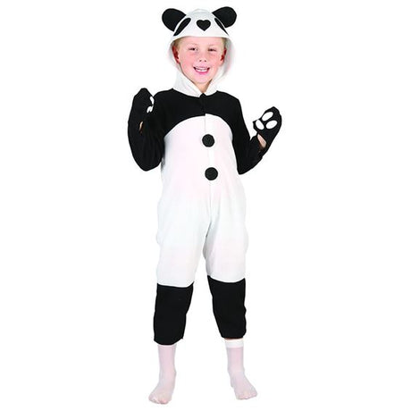 Childs Panda Animal Onesie Fancy Dress Costume Age 2-4 Years