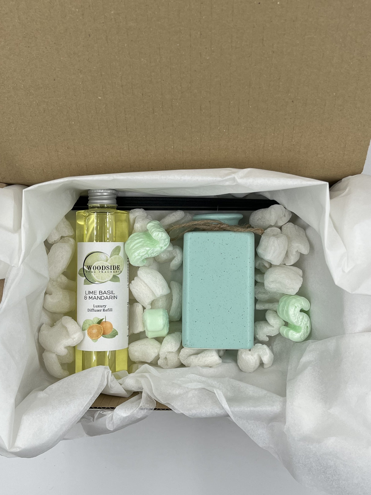 Build Your Own Gift Box Woodside Pastel Reed Diffuser Vases & Fragrance Refill