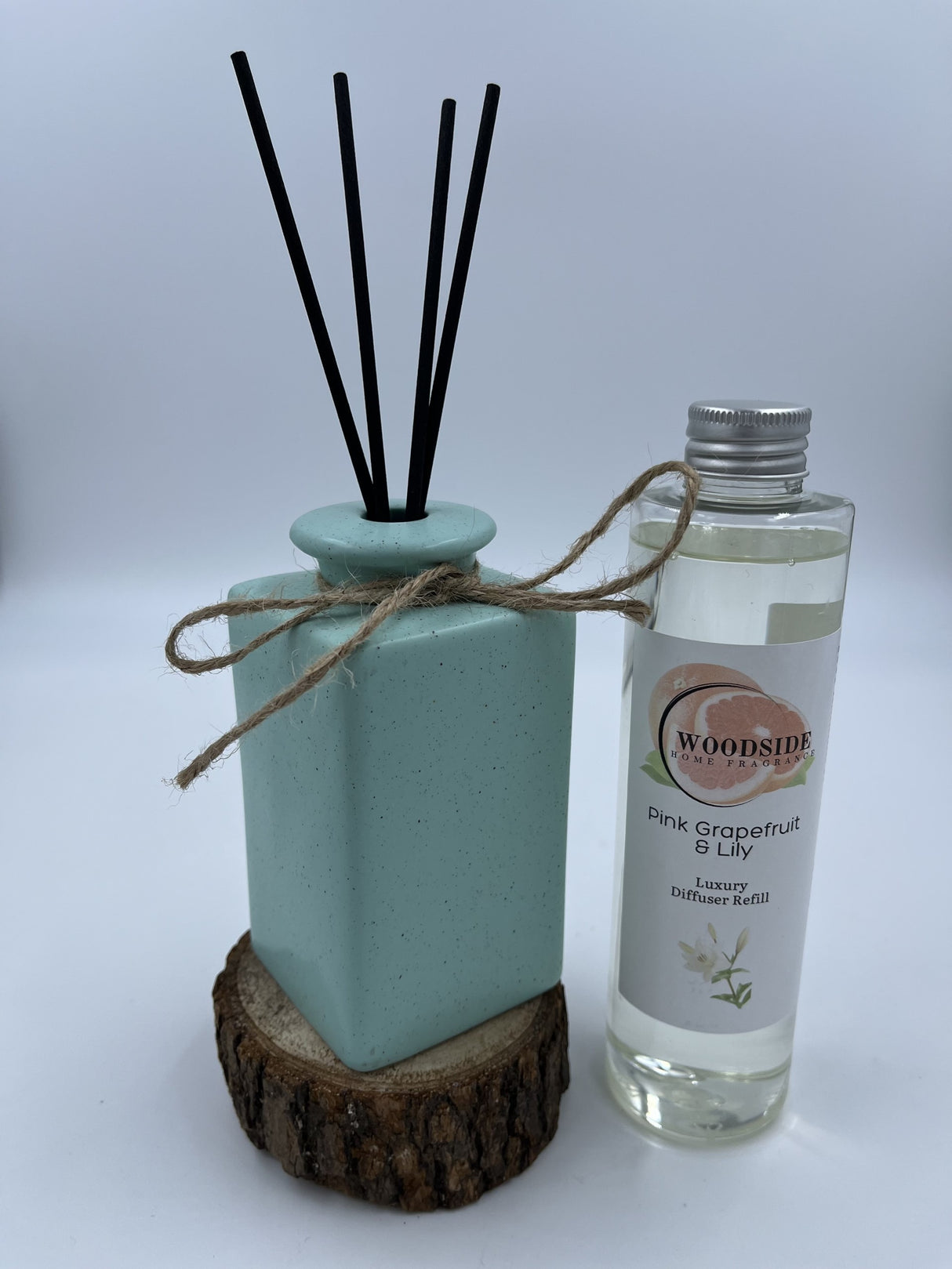 Build Your Own Gift Box Woodside Pastel Reed Diffuser Vases & Fragrance Refill