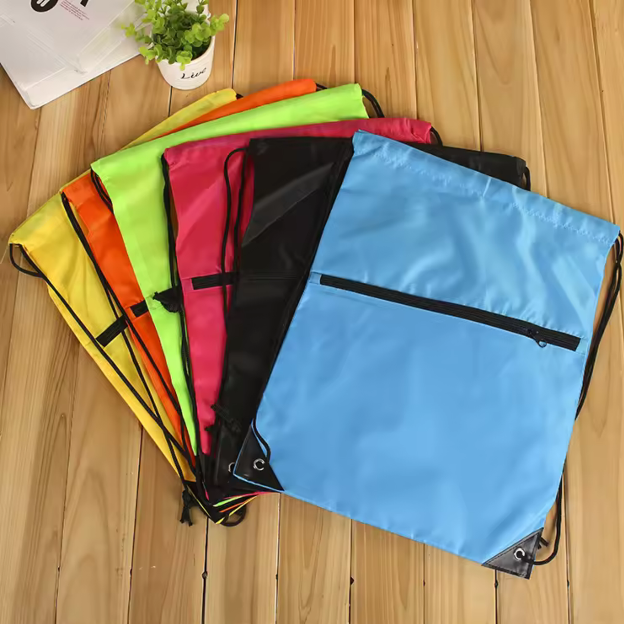 Krystina's Collection Dance Shoe Drawstring Gym Sports Bag