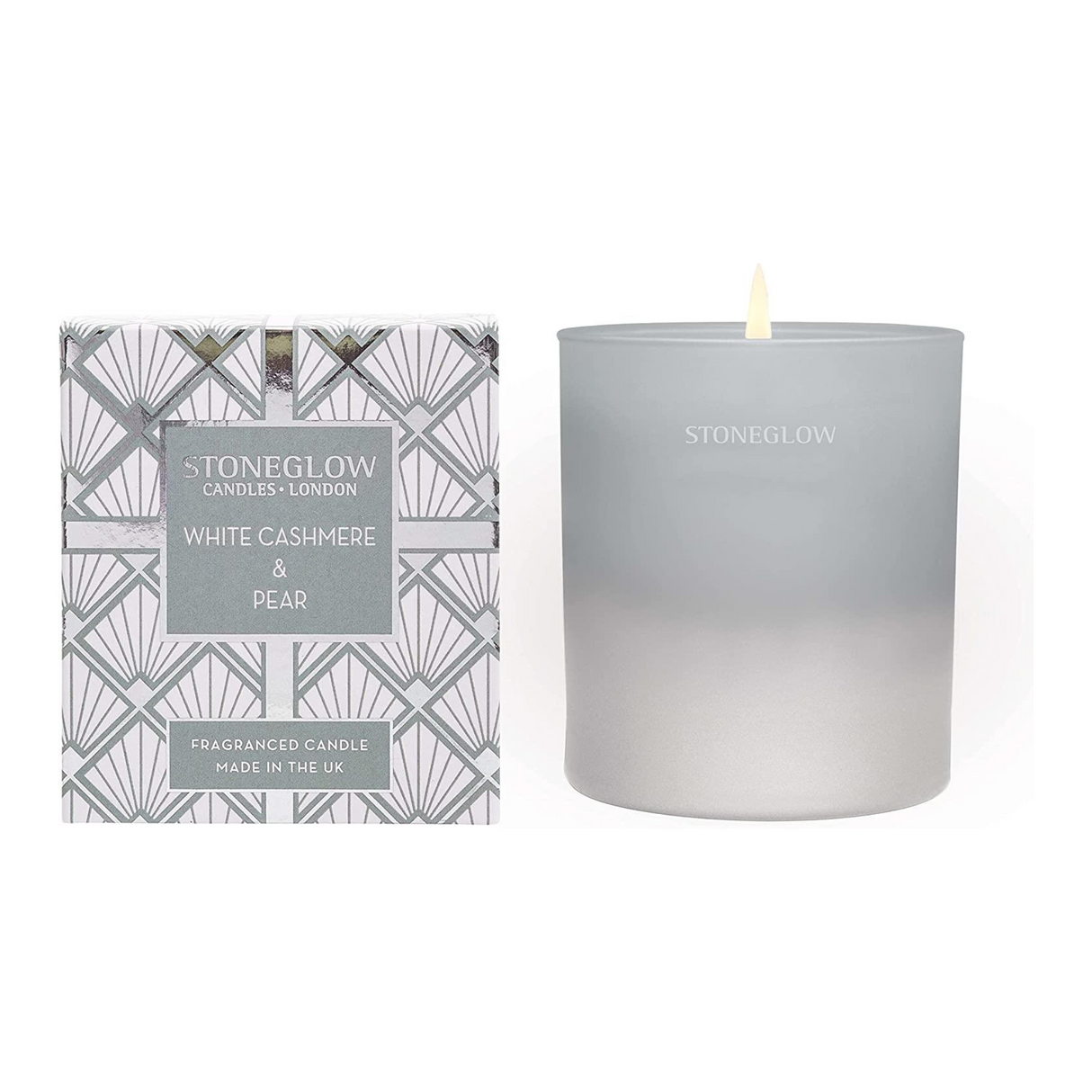 Stoneglow Candles Seasonal Tumbler Candle - White Cashmere & Pear