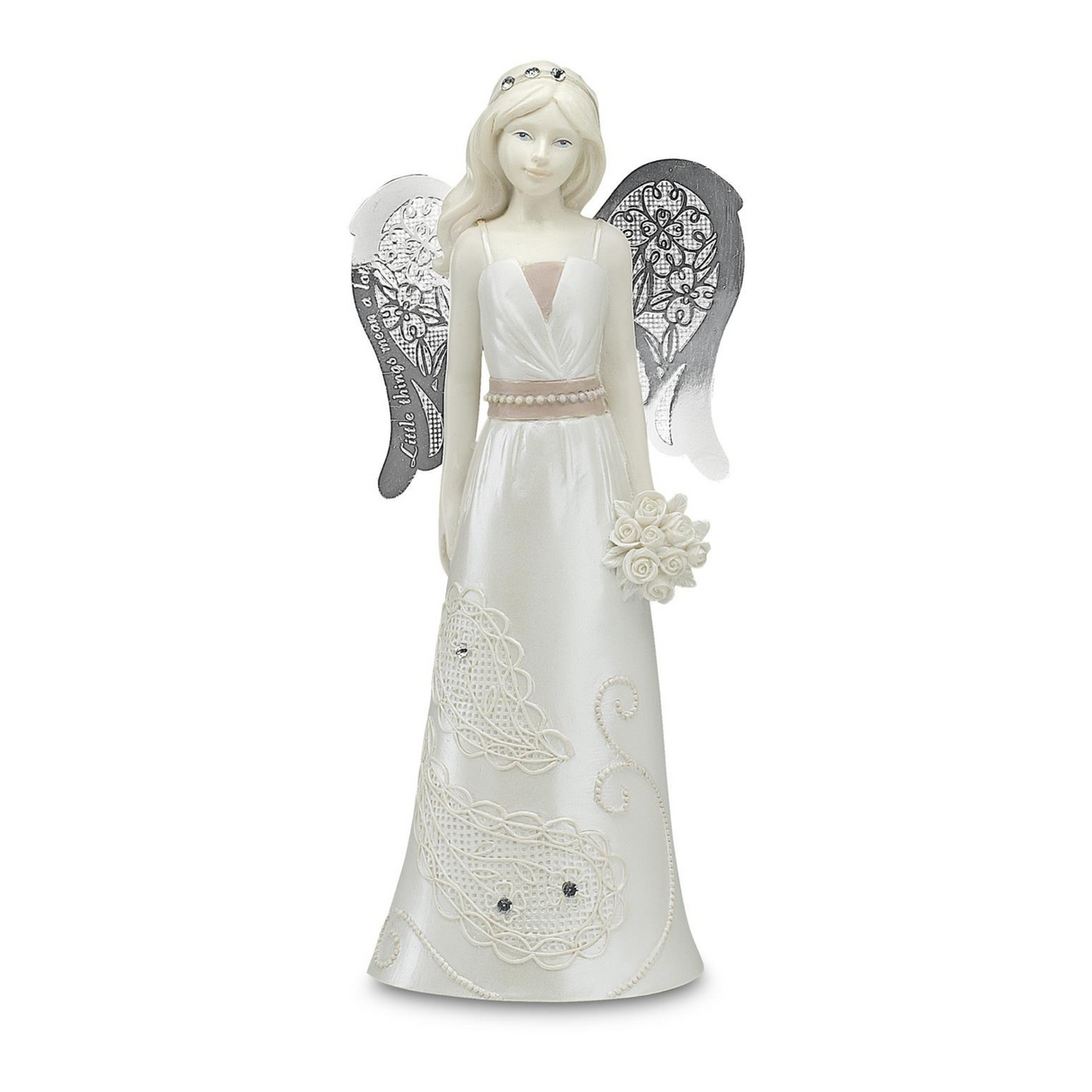 Little Things Mean A Lot Angel Figurine - Junior Bridesmaid