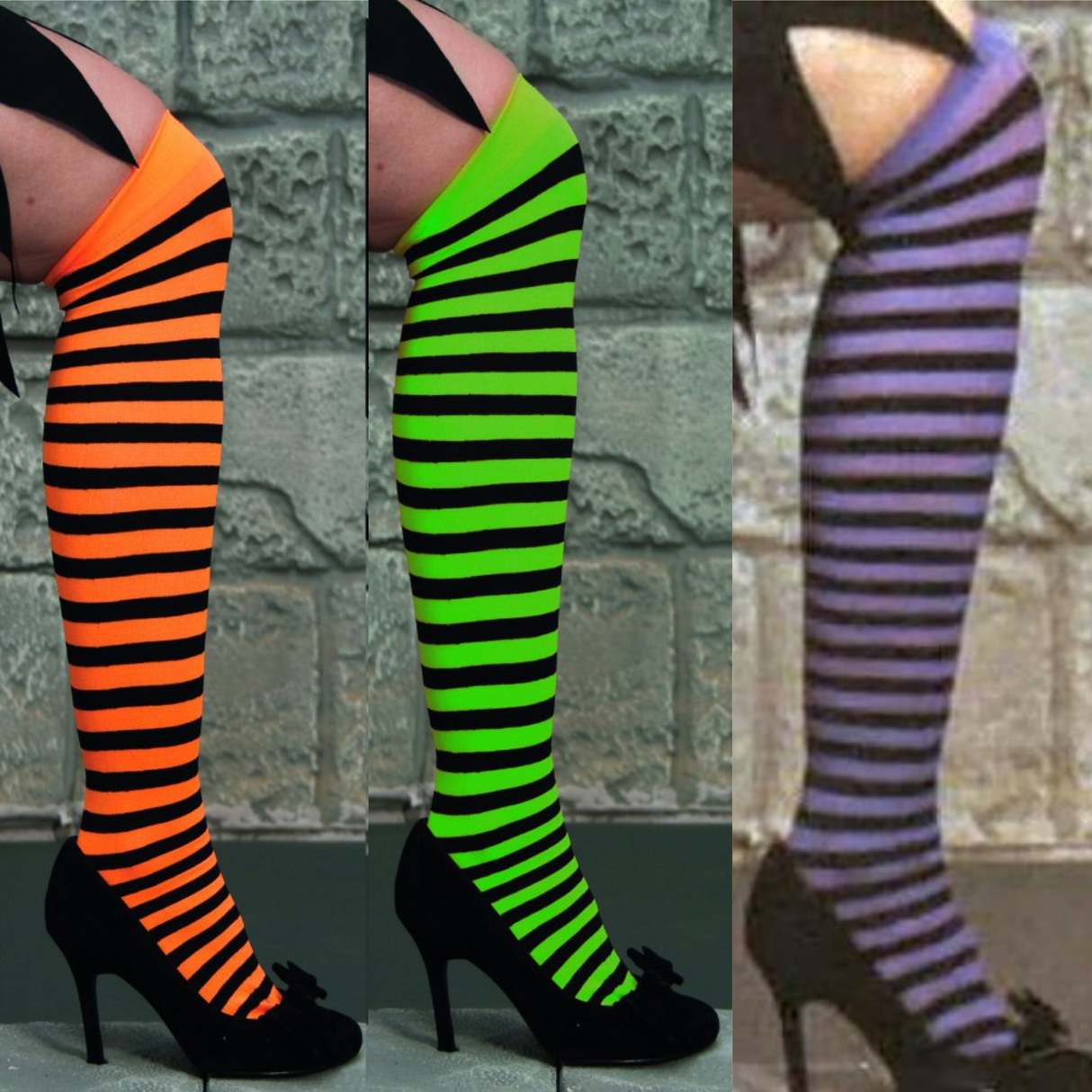 Over The Knee Stockings Fancy Dress Accessory