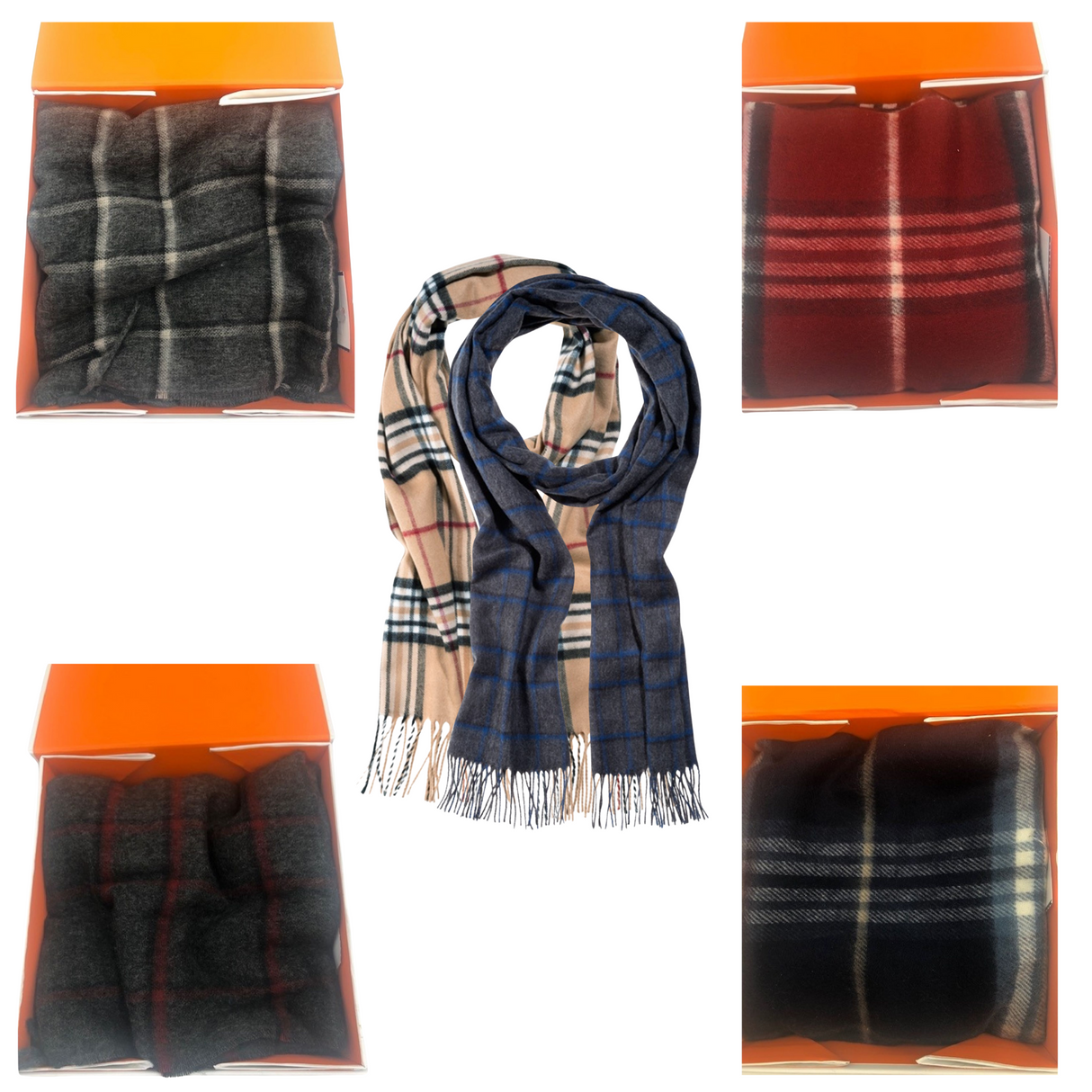 Monti Gents Scarf - Various Colours / Patterns