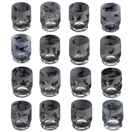 Dartington Aspect Tumbler Glass - Various Designs Sports & Hobbies