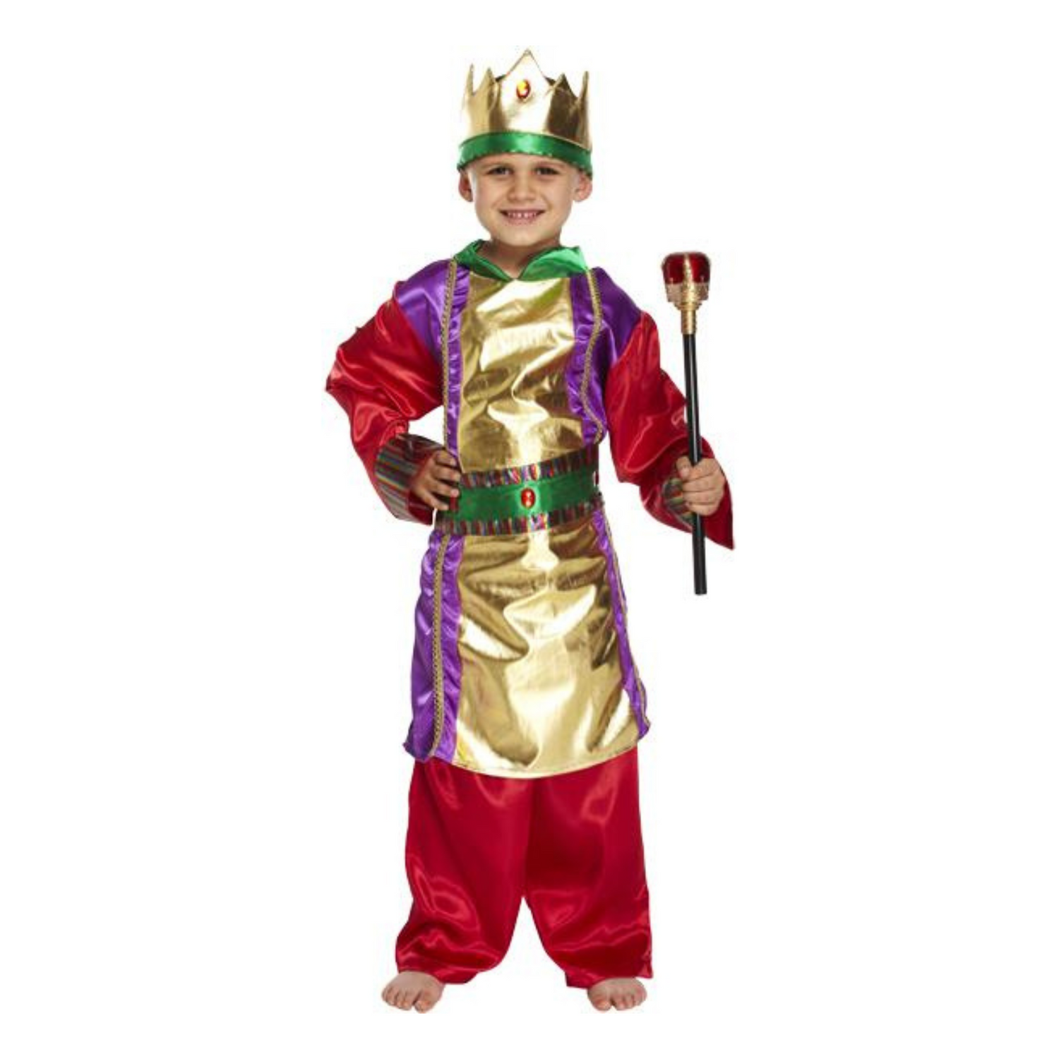 Childs Nativity King Fancy Dress Age 10 -12 Years