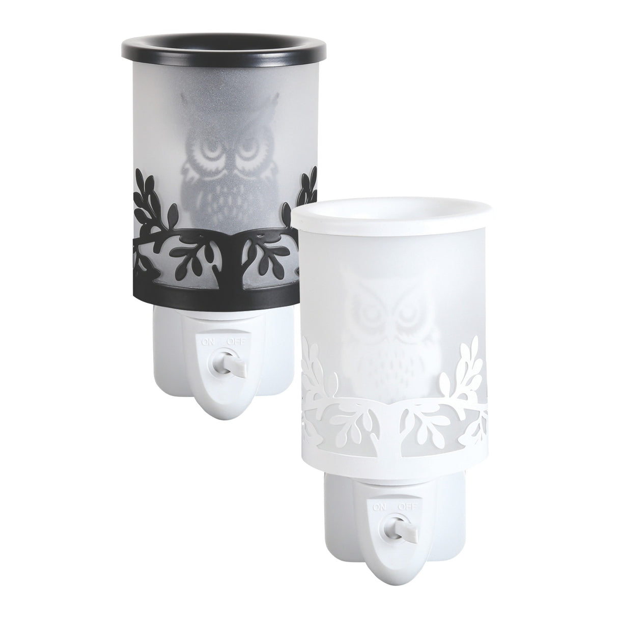 Aroma plug in wax melter owl designs