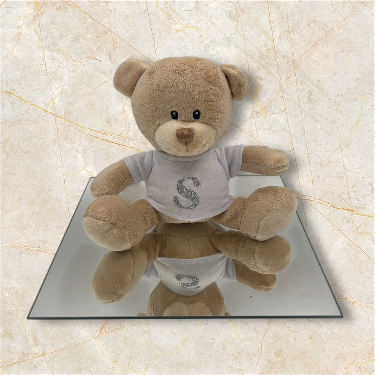 Suki Plush Baby Bundles Bear pink personalised