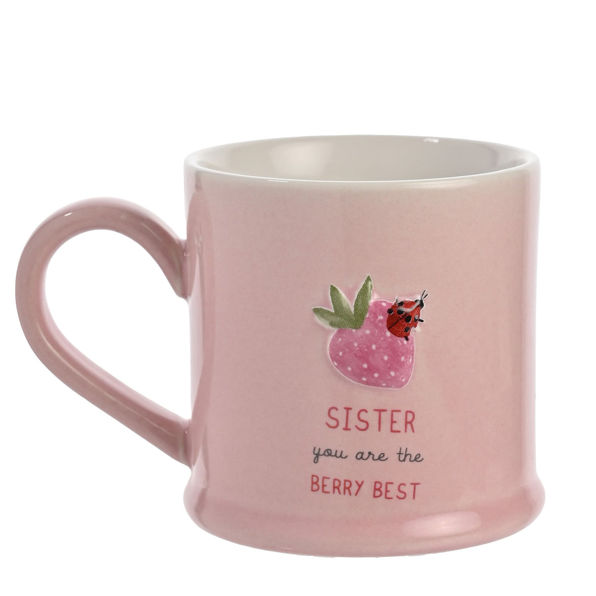 Love Life Embossed Mug - Sister