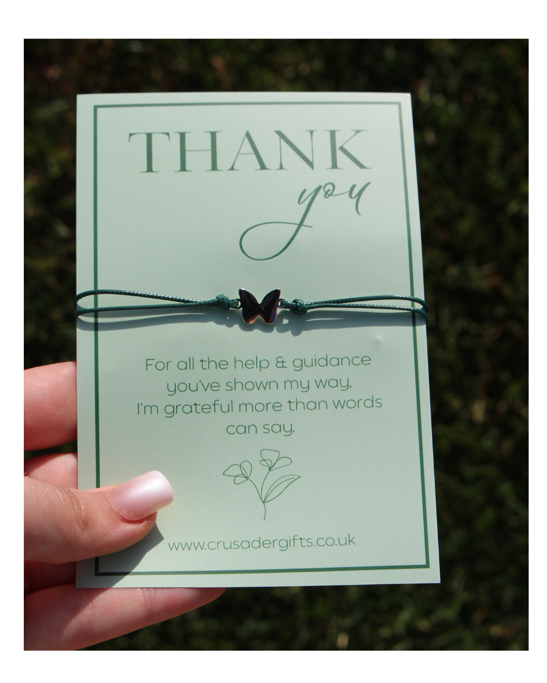 Thank You Keepsake Letterbox Bracelet