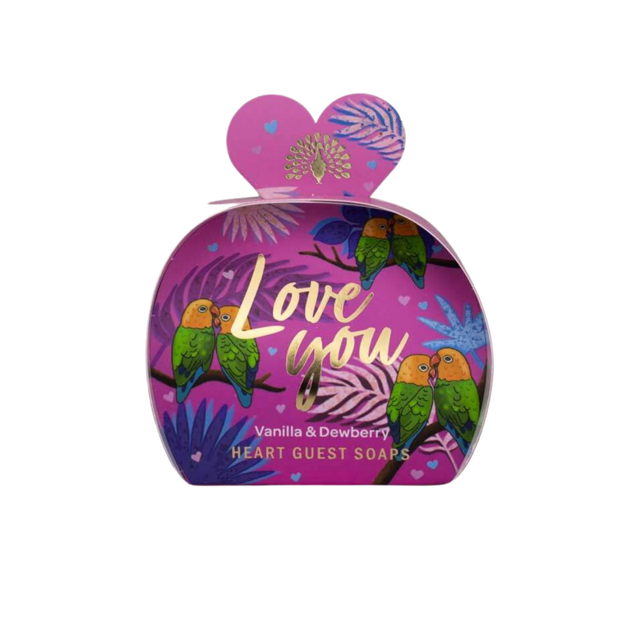 Occasions Soap Love You 3 x 20g Mini Heart Shaped Soap Bars