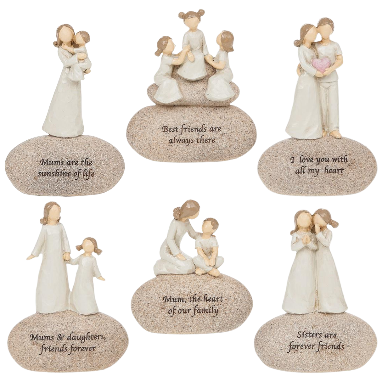 Sentiment Stones Figurine - Various Designs