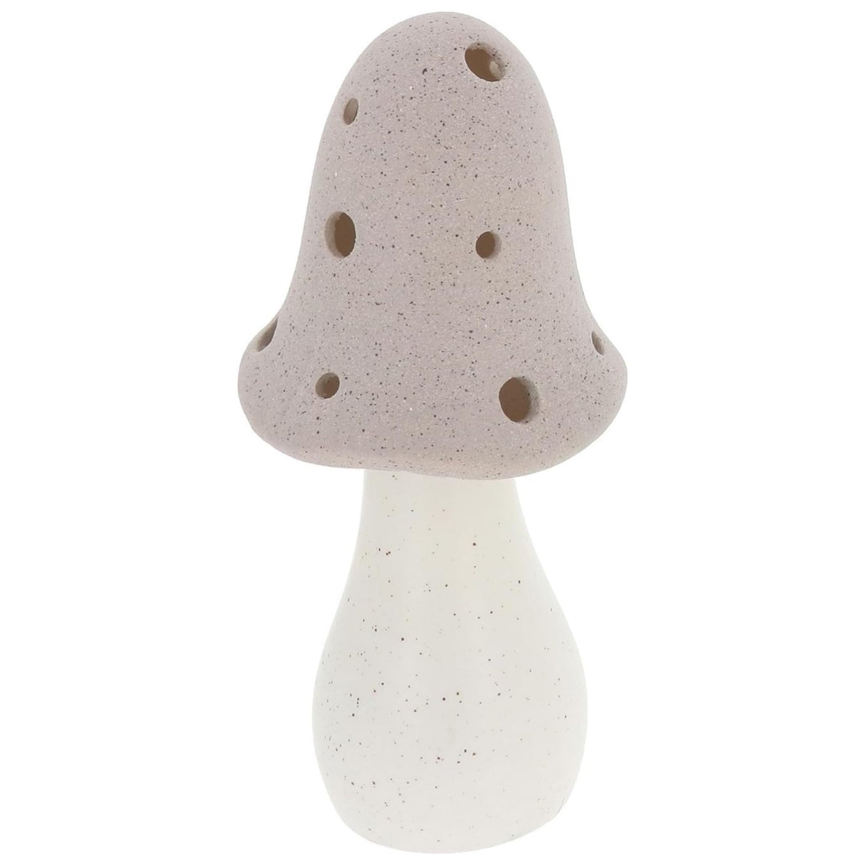 Mushroom Glow Lamp - Grey Matt (Medium)