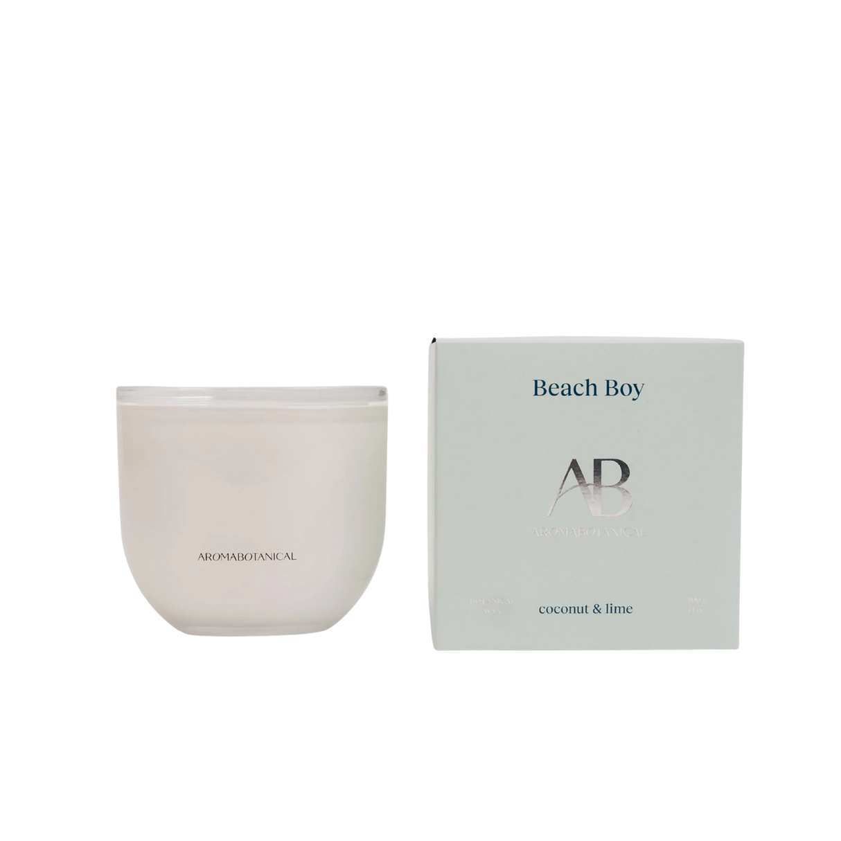 aromabotanical 400g candle - beach boy