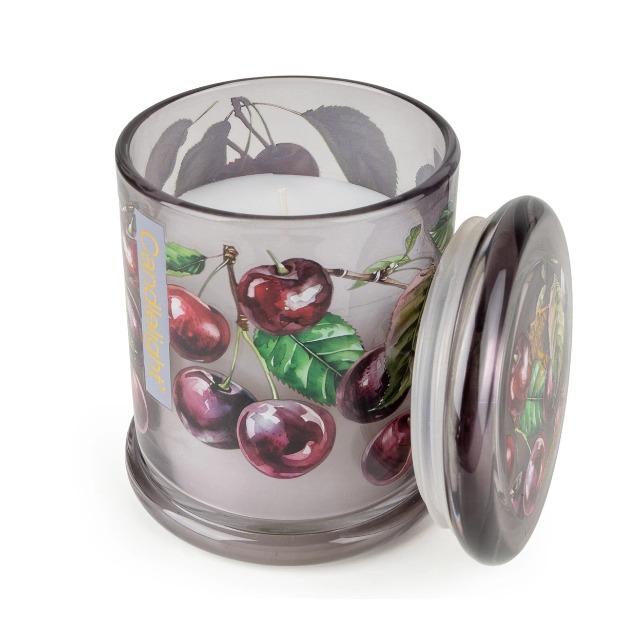 Candlelight Spring Summer Collection Large Glass Jar Candles - Sour Cherry & Lime