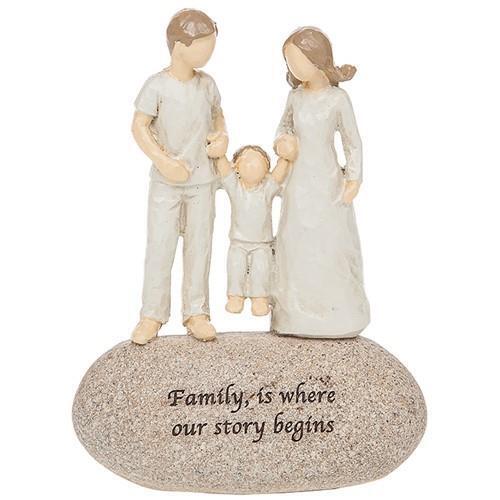 Dad Rocks Figurine - Family