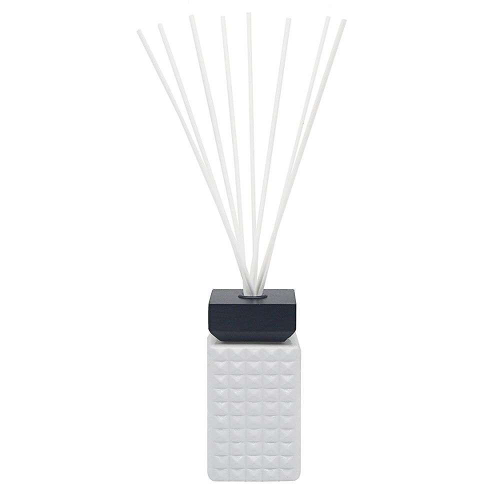 Christmas Square Cut Glass Reed Diffuser 500ml - Various Colours