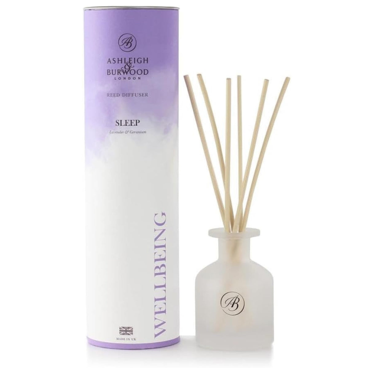 Ashleigh & Burwood Wellbeing Reed Diffuser 120ml - Breath Refresh Relax Sleep