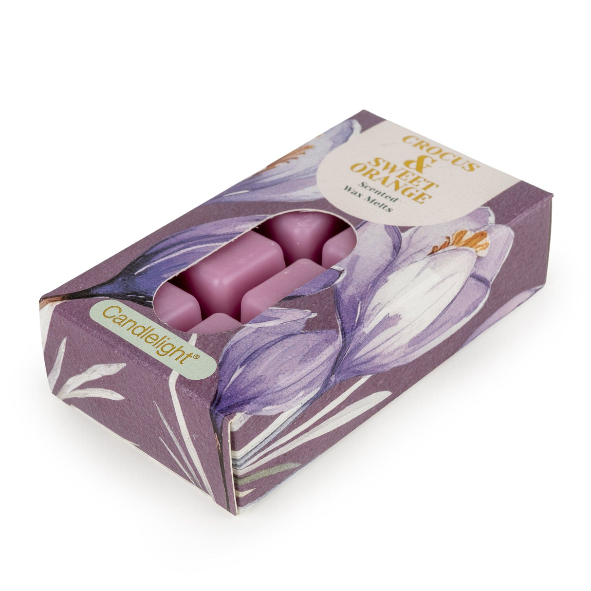 Candlelight 8 pack wax melts - Crocus & Sweet Orange