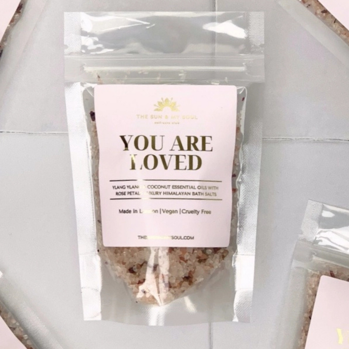 Luxury Himalayan Bath Salts Gift self love