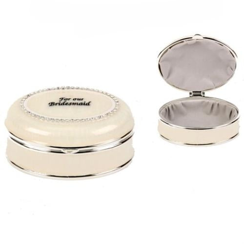 Juliana Wedding Party Trinket Box - For Our Maid of Honour Keepsake Gift