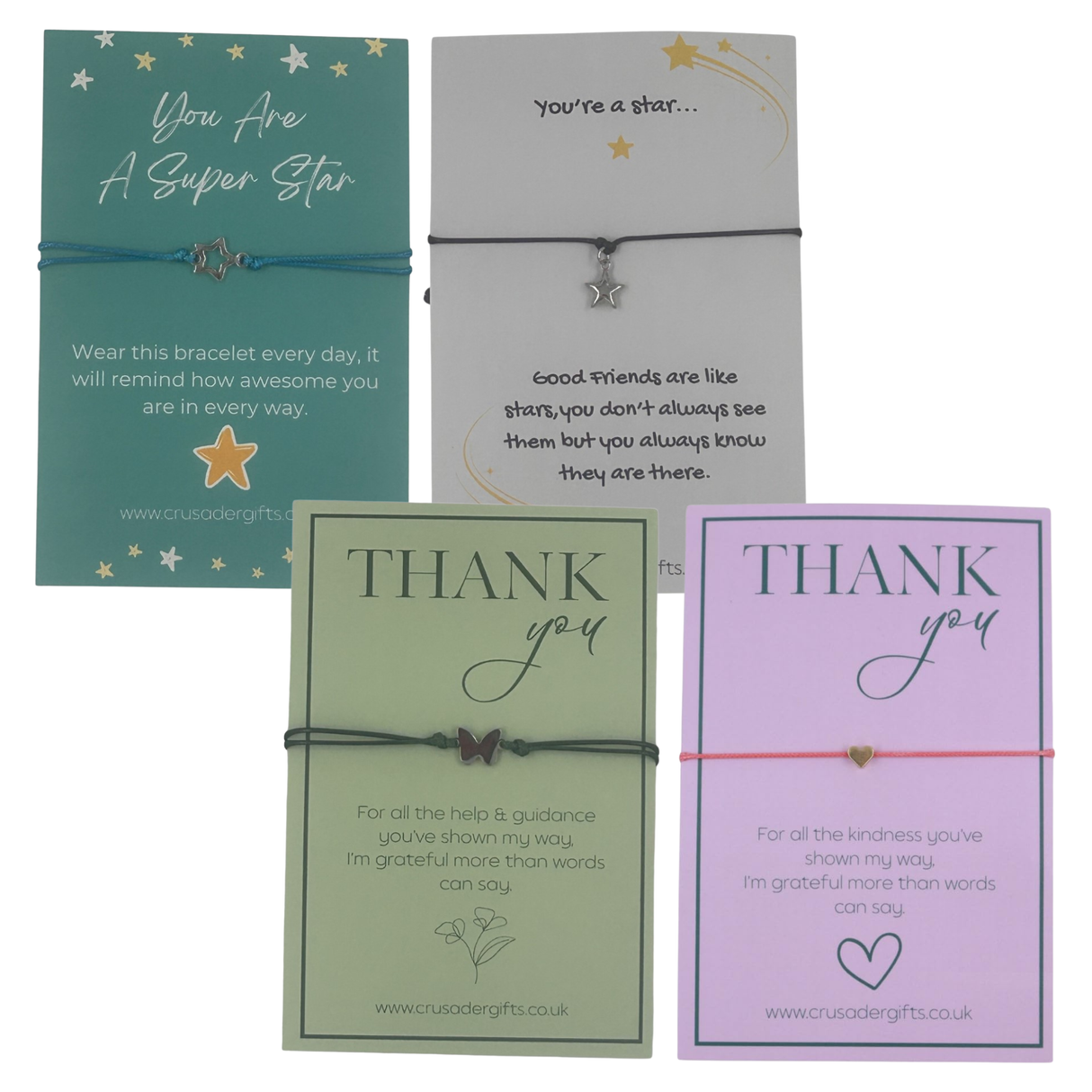 Woodside Home Living Keepsake Letterbox Bracelet - Appreciation Collection