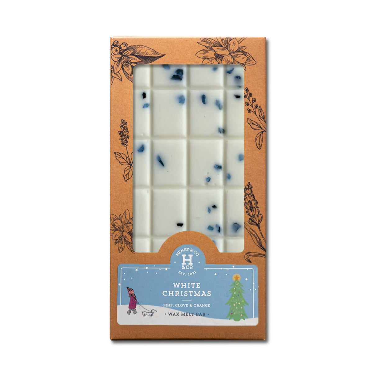 Henry & Co Artisan Wax Melt Bar - white christmas