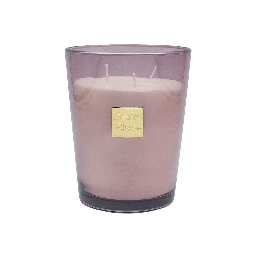 desire aroma large candle - warm linen