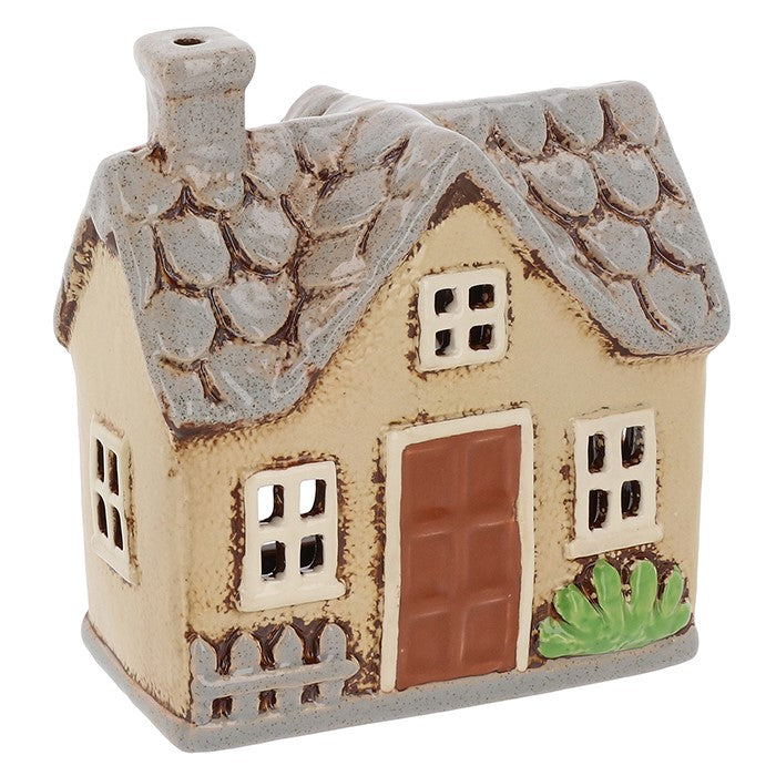 Village Pottery Tea Light Holders - Garden House Grey