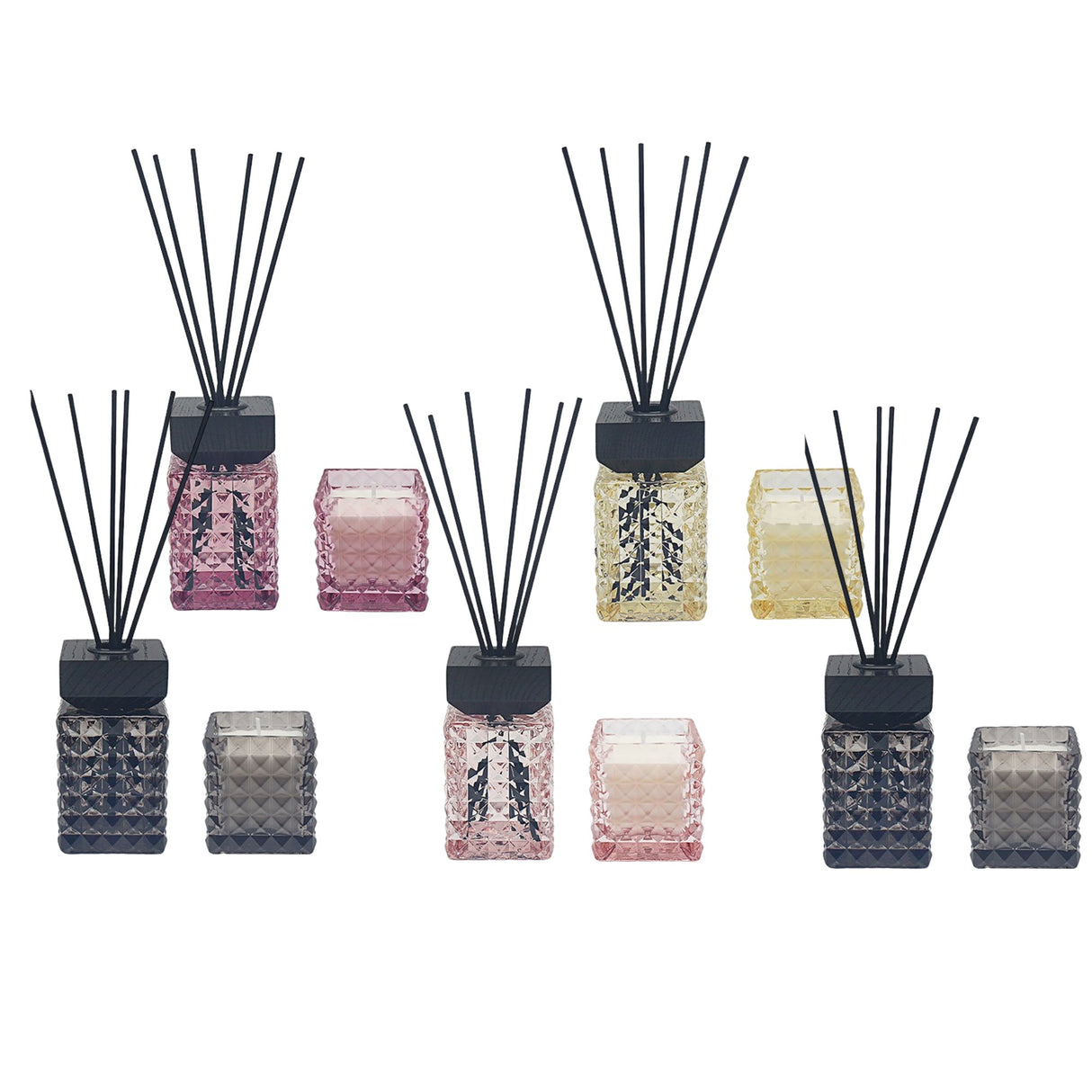 Desire Aroma Candle & Reed Diffuser Gift Set - Various Fragrances