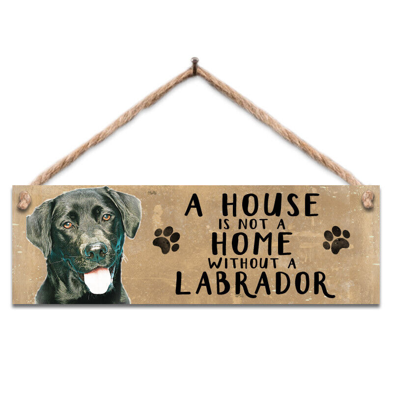 Dogs Cats Pets Wooden Hanging Sign Gift Plaque - Various Designs