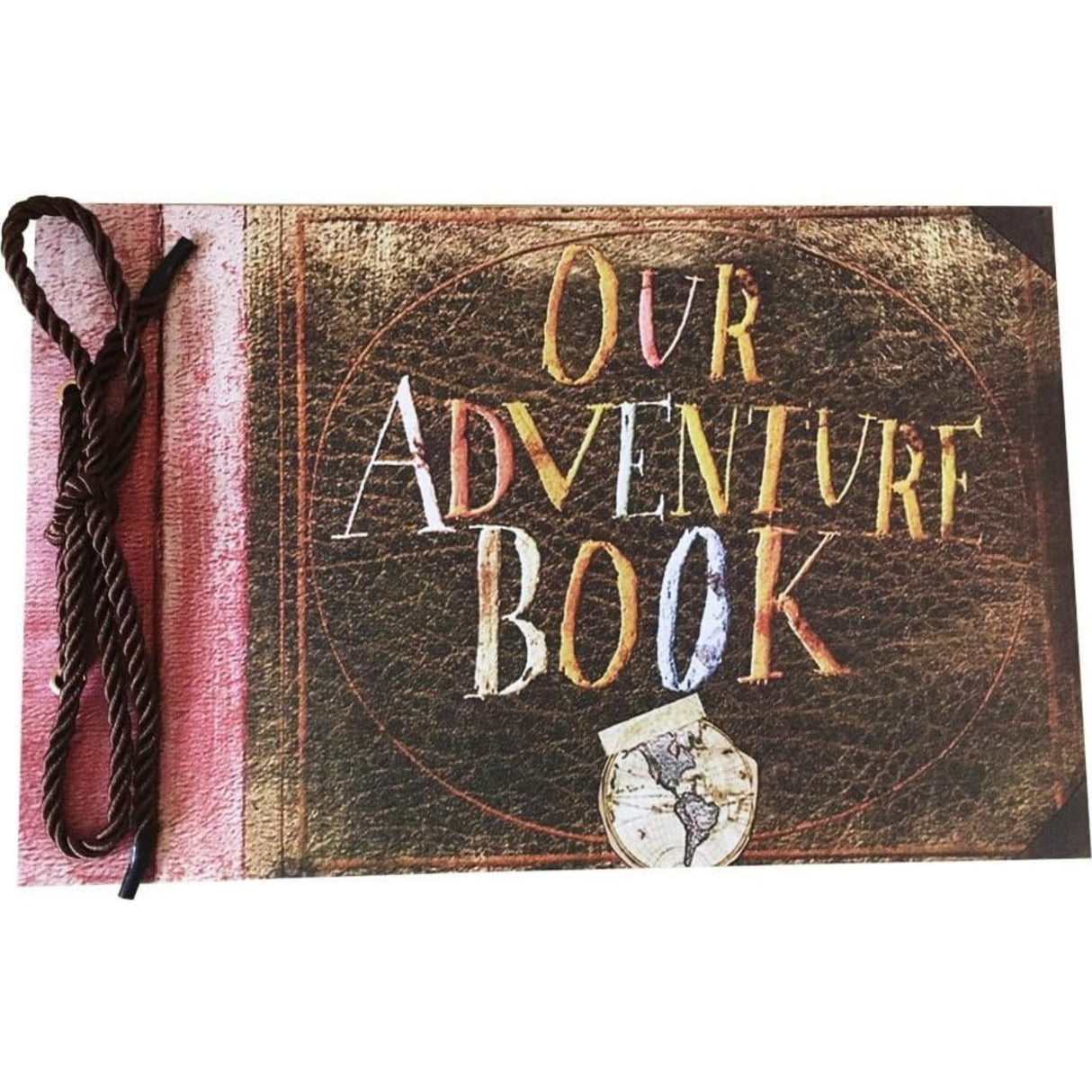 Woodside Home Living Our Adventure Rustic Photo Album Book 26cm x 18cm