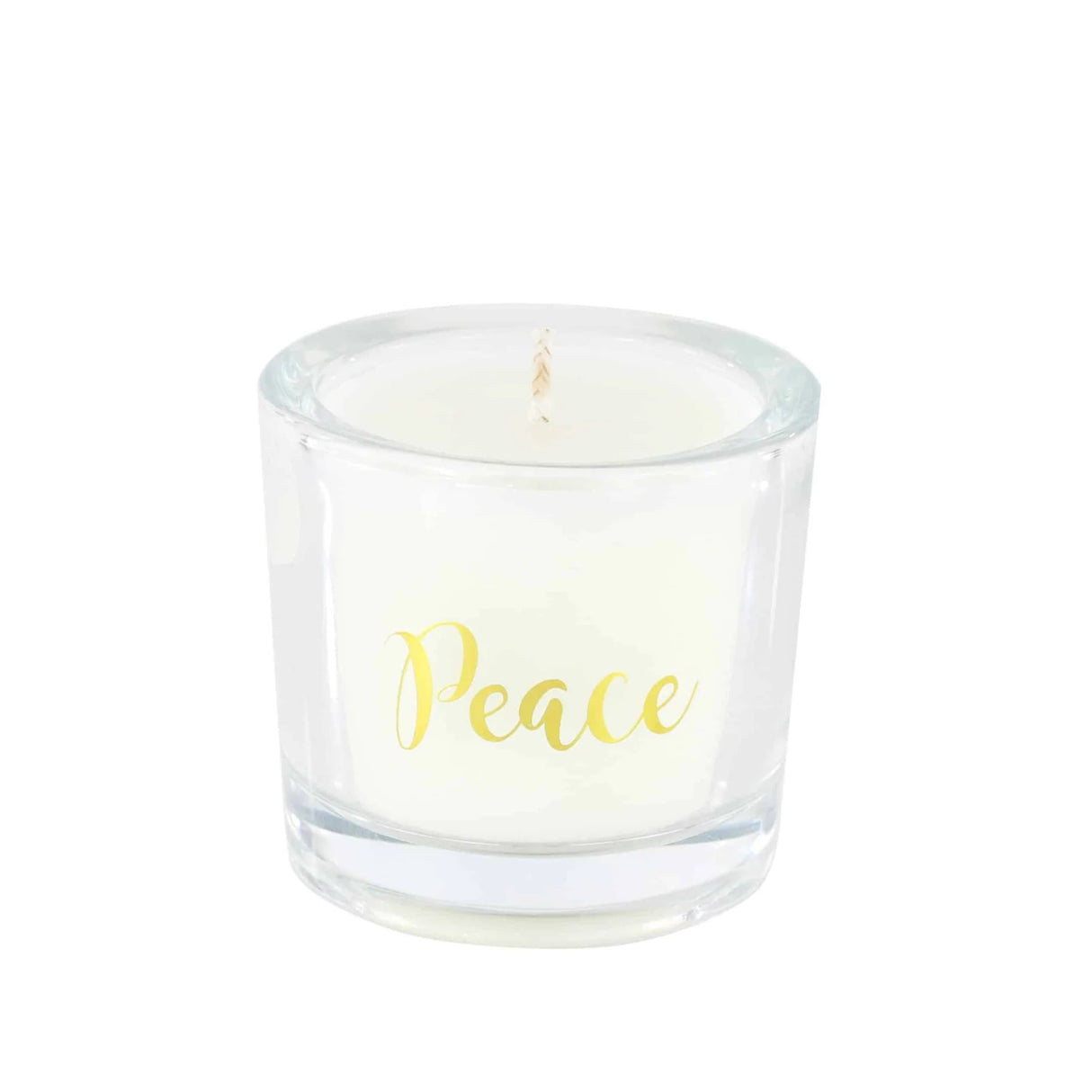 Ashleigh & Burwood Gold Lettering Say It With Scent Candles Peace