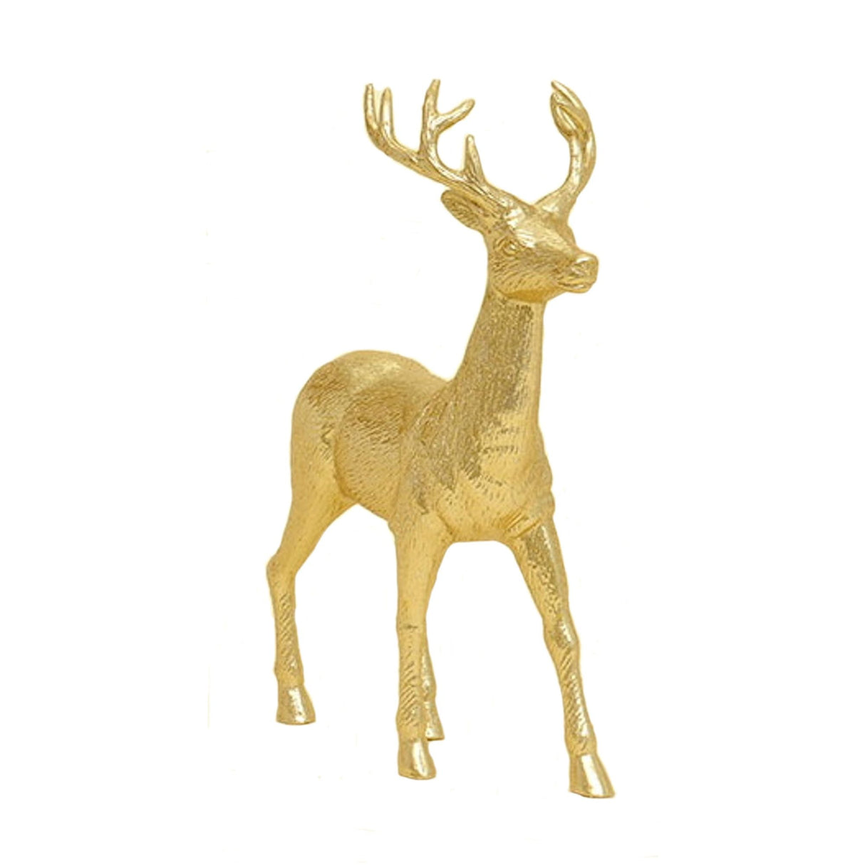 Christmas Room Decor Gold Reindeer Ornaments
