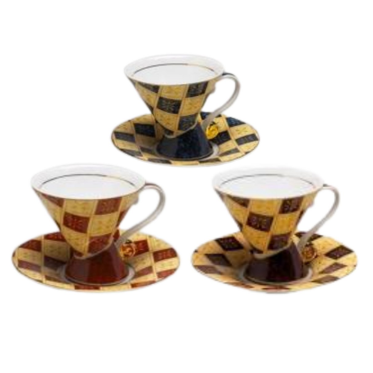 Leonardo Mosaic Cup & Saucer Sets