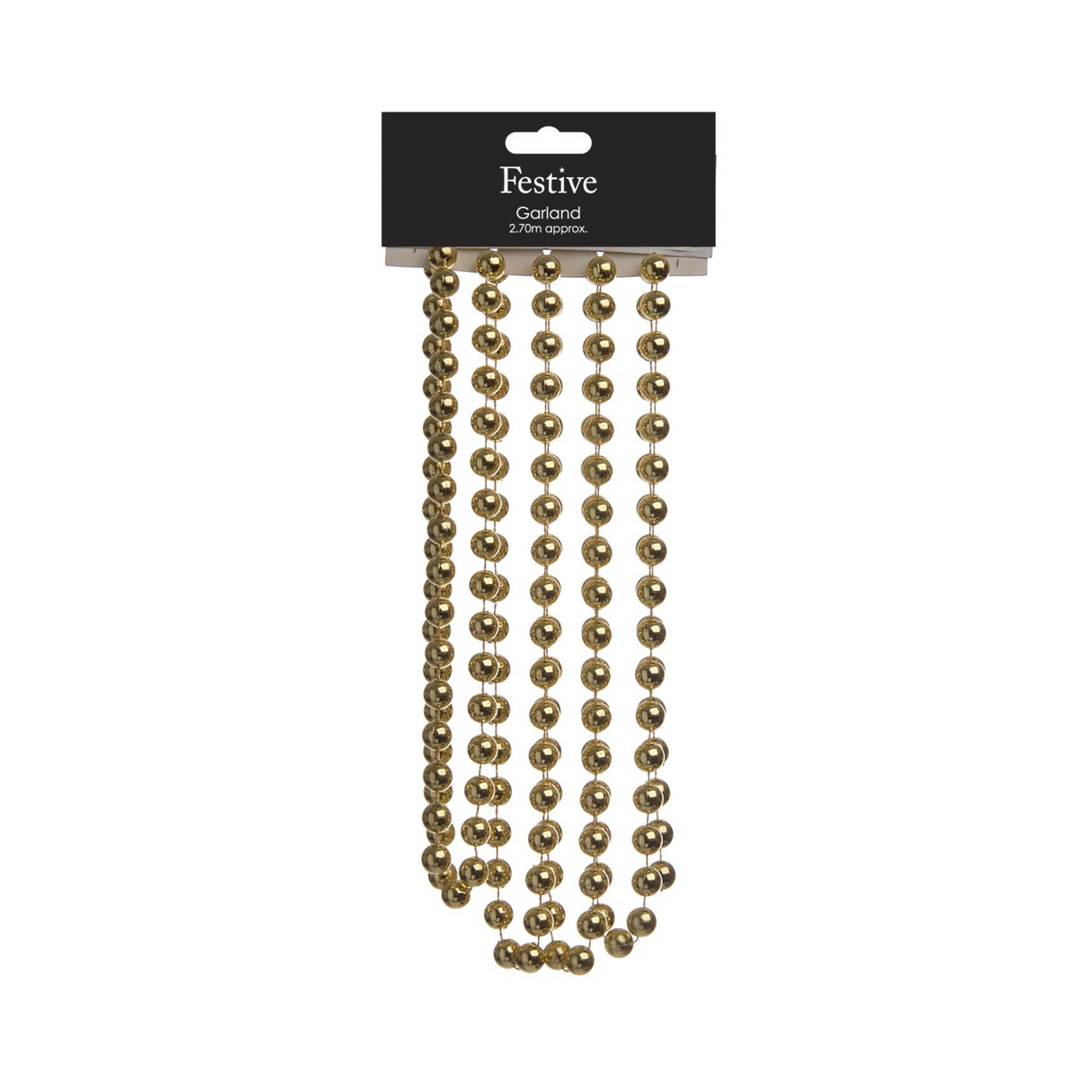 Festive Beaded Chain - Various Colours