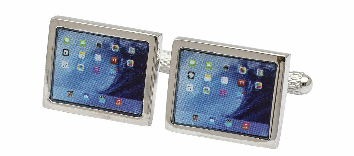 Techie Gadget Cufflinks 3 Pair Gift Set