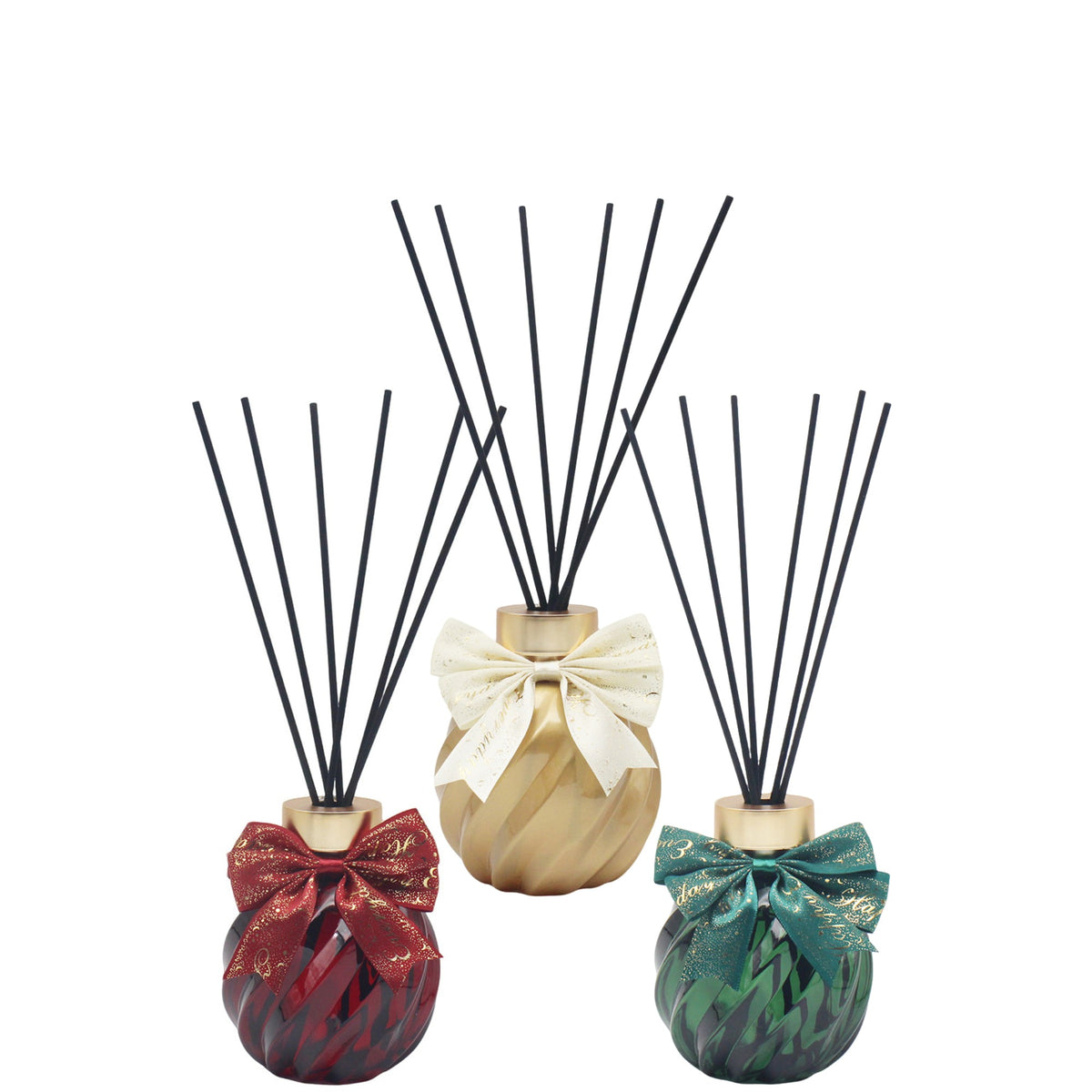 Christmas Bauble Reed Diffuser 200ml - Various Fragrances