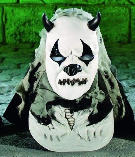 Panda Hooded Overhead Mask With Chest Piece