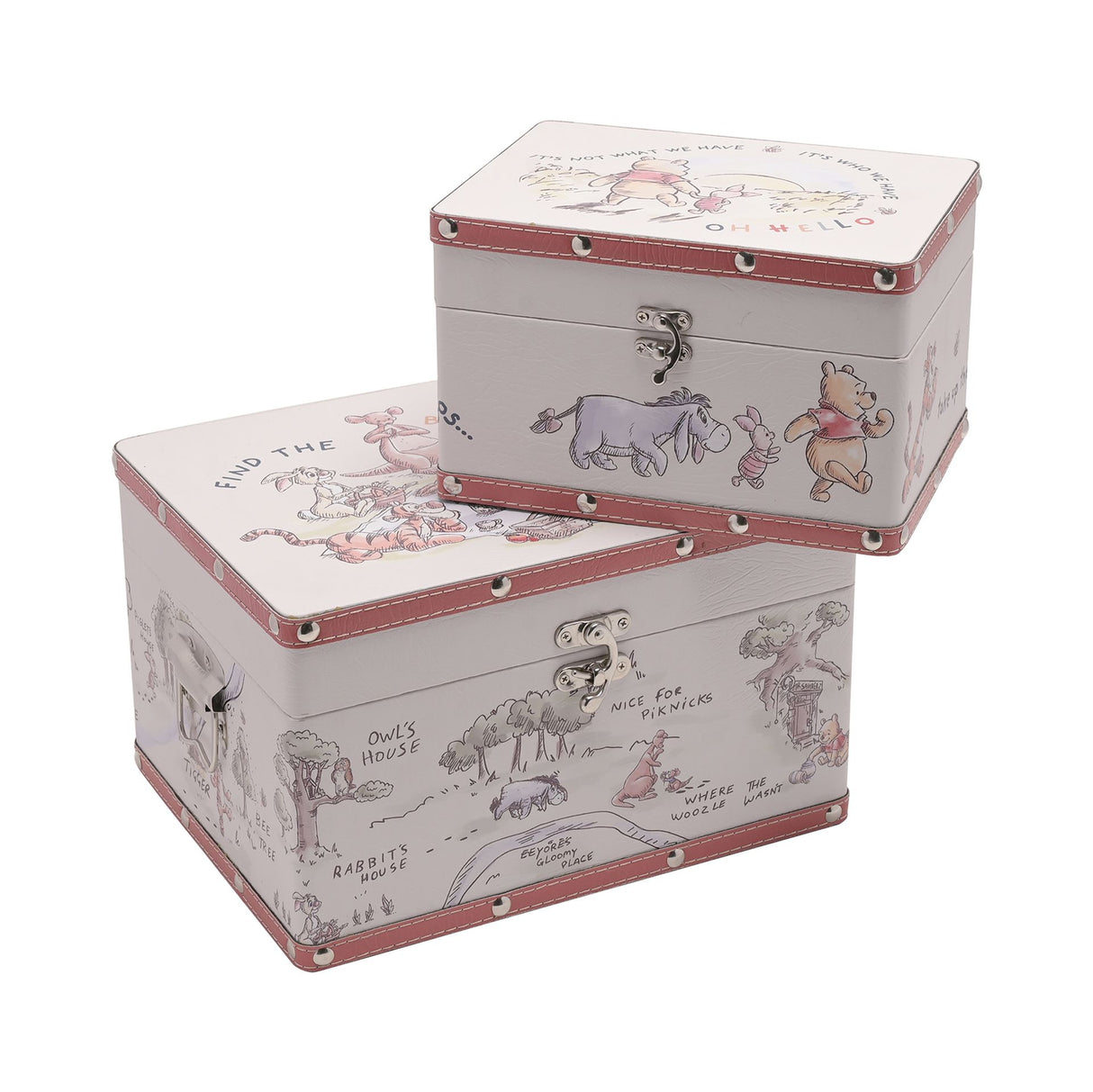 Disney Winnie The Pooh Storage Box Set