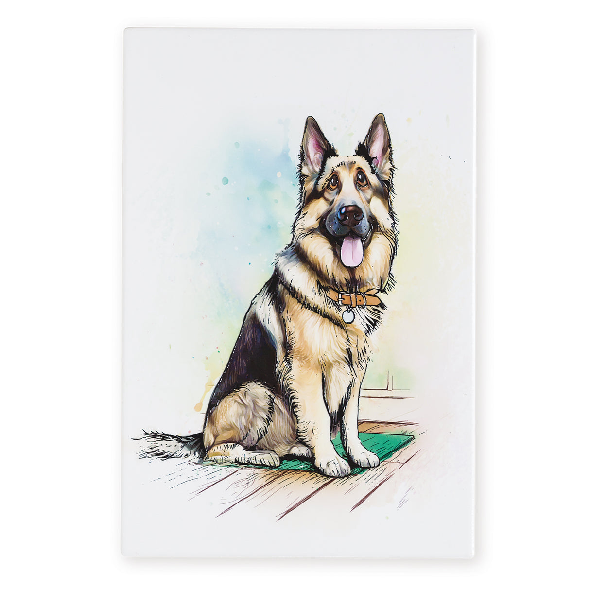 Art of Arora Dogs Ceramic Tiles - Various Breeds