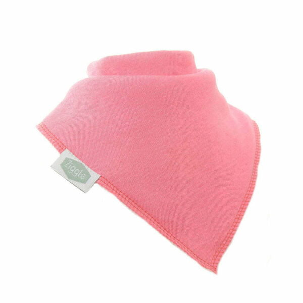 Ziggle Baby Bandanna Dribble Bib Set - Hearts & Bows