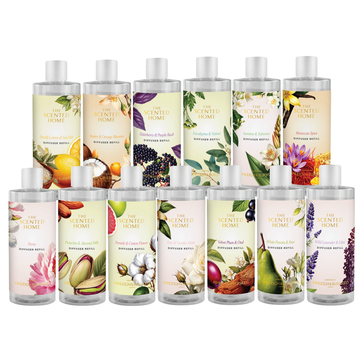 Ashleigh & Burwood New Scented Home Diffuser Fragrance Refill 300ml - Various Fragrances