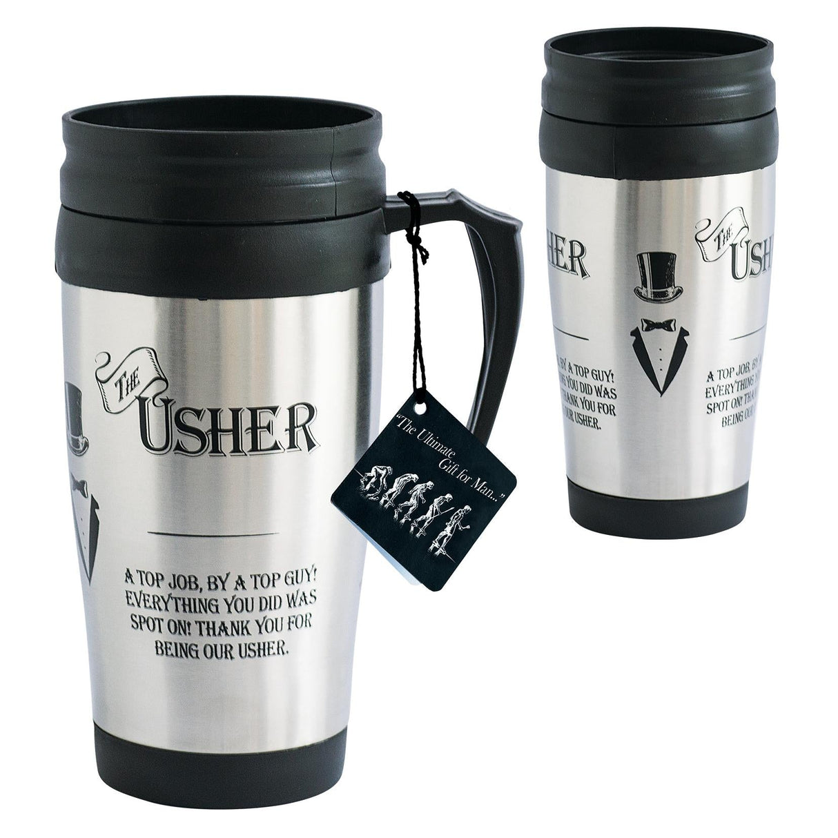 Ultimate Man Gift Travel Mug - Usher